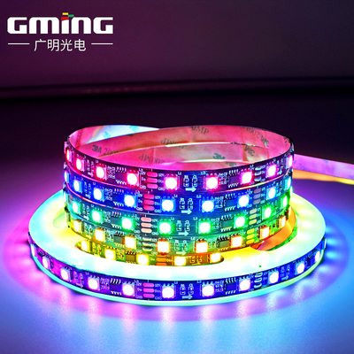 5V LED Neon Şerit Işıklar IC Dahili RGB 5050 Karatahta Lamba Kemeri