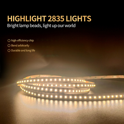 Otel Aydınlatma Banyo Aynası Aydınlatma için Alçak Gerilim 24V 2835 LED Şerit