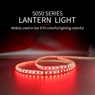 Bar KTV Tam Renkli Slayt LED Şerit Işığı 5050 RGB Esnek Uzaktan Kumanda