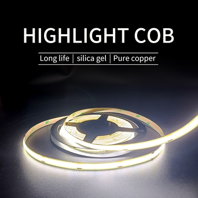 Esnek Hat COB LED Şerit Işık Dış Mekan Alçak Gerilim Ultra Dar