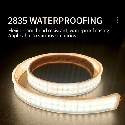 Damla LED Şerit Işığı SMD 2835 Su Geçirmez Muhafaza 10mm LED Şerit