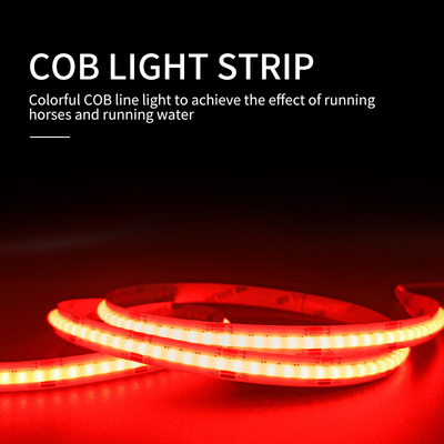 Phantom COB LED Şerit Işığı Alçak Gerilim Ultra Dar Esnek Hat Kırmızı Renk