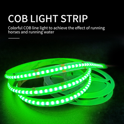 480 Boncuk RGB COB LED Şerit 120 Derece Pille Çalışan Su Geçirmez