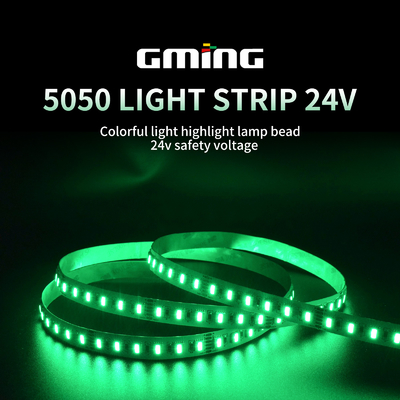RGB Renkli SMD 5050 LED Şerit Işığı Bar Teşhir Dolabı / Merdiven İçin Esnek