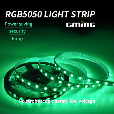 Bar Renkli Koşu Lambası Suya Dayanıklı Uzaktan Kumandalı Led Şerit Işık 5050 Rgb