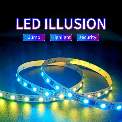 5050 RGB Bar Renkli Koşu Lambası Esnek Neon Işık Bandı