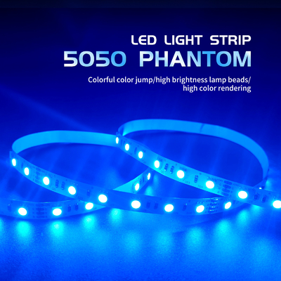 Alçak Gerilim SMD 5050 RGB LED Şerit Esnek Neon LED Şerit 12/24 V