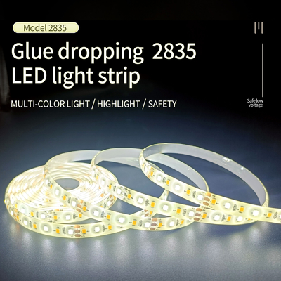 Düşük Voltajlı Yumuşak Neon 2835 LED Şerit Işıklar 6W Suya Dayanıklı
