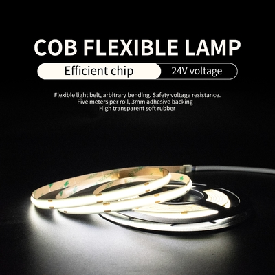 SMD3528 5050 COB LED Şerit Işık Alçak Gerilim Dış Mekan Su Geçirmez