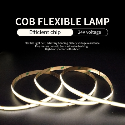 Alçak Gerilim Tavanlı Güç 5W COB LED Şerit Işık Esnek Kemer