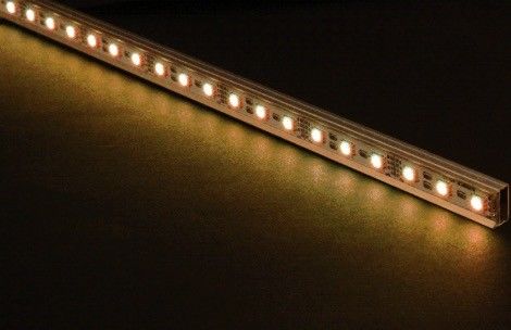 Mutfak Dolabı / Dolap SMD 3528 Sert LED Şerit Işıklar Alüminyum Profil
