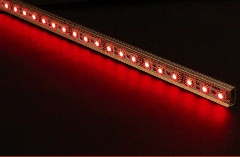 Alüminyum 6 - 18W SMD LED Şerit, Esnek Sıcak Beyaz 5050 LED Şerit Işıklar