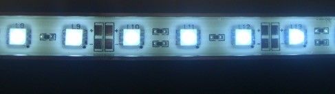 Dış Bina Duvar 10mm PCB Genişliği İçin Piksel Sert Dmx SMD RGB LED Şerit Işık