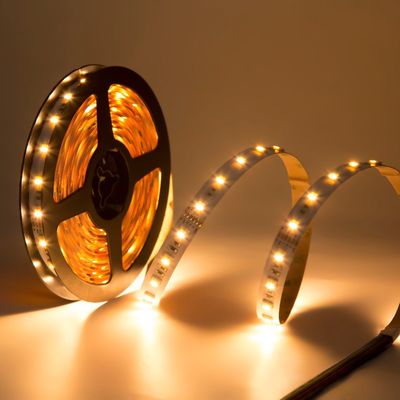 Esnek Yan Yayan LED Şerit Işıklar Smd 5050 5m 300 Leds 60 Leds / M Sürekli Uzunluk