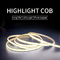 Dış Mekan Su Geçirmez COB LED Şerit Işığı monokrom COB LED Esnek Şerit 5m/rulo